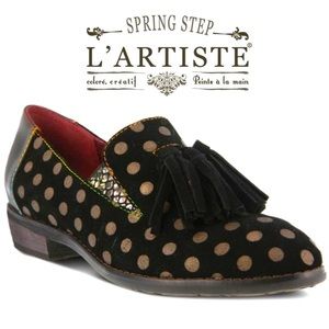 L'Artiste by Spring Step Klasik Loafer Suede
